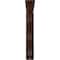 Ekena Millwork Loera Wrought Iron Bracket, (Triple center brace), Antiqued Copper 2"W x 10"D x 12"H BKTM02X10X12TLOACO - alternate 5